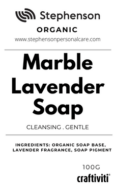 Marble Lavender Soap - 100g