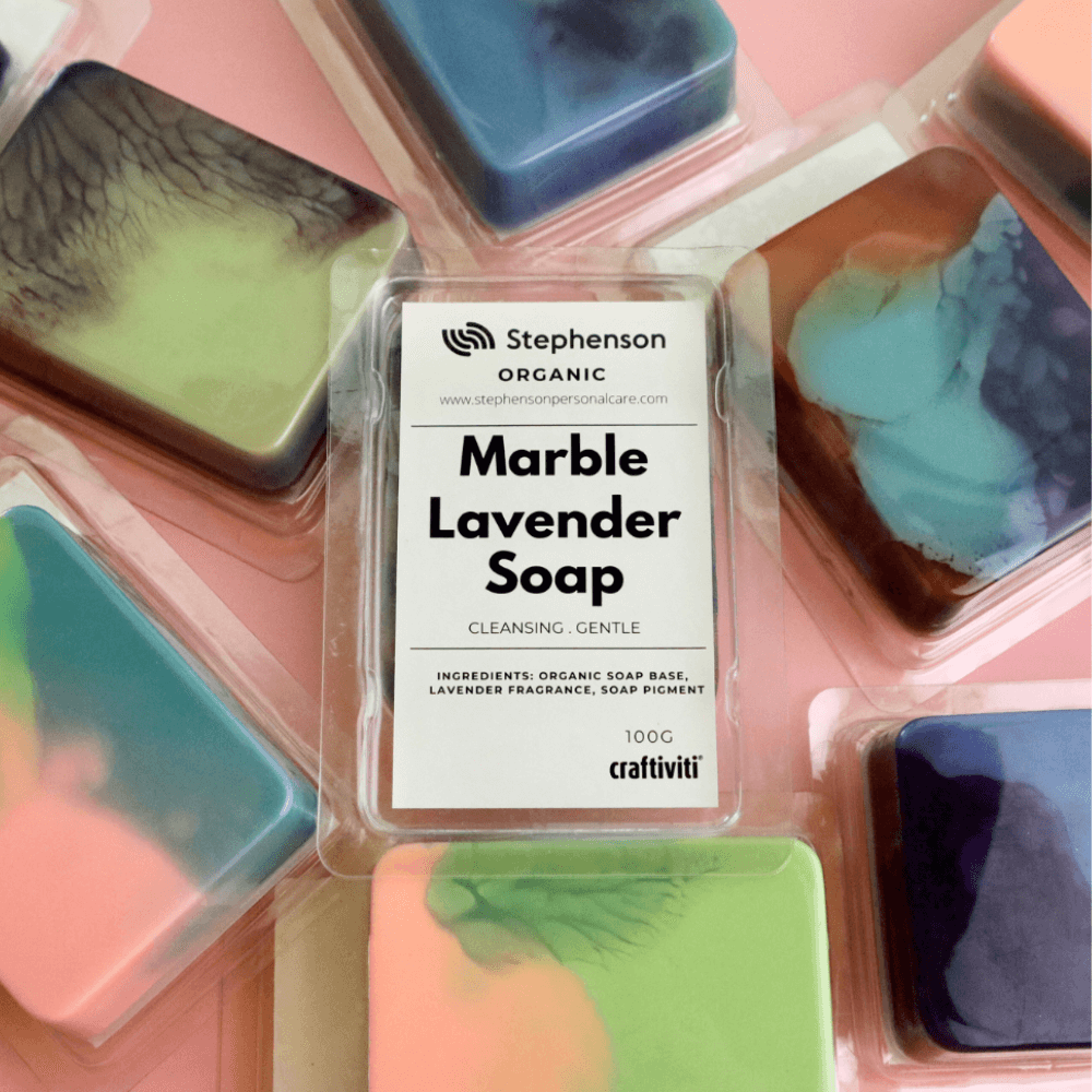 Marble Lavender Soap - 100g