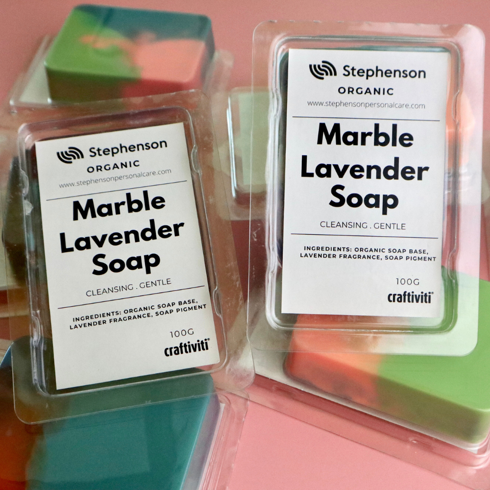 Marble Lavender Soap - 100g