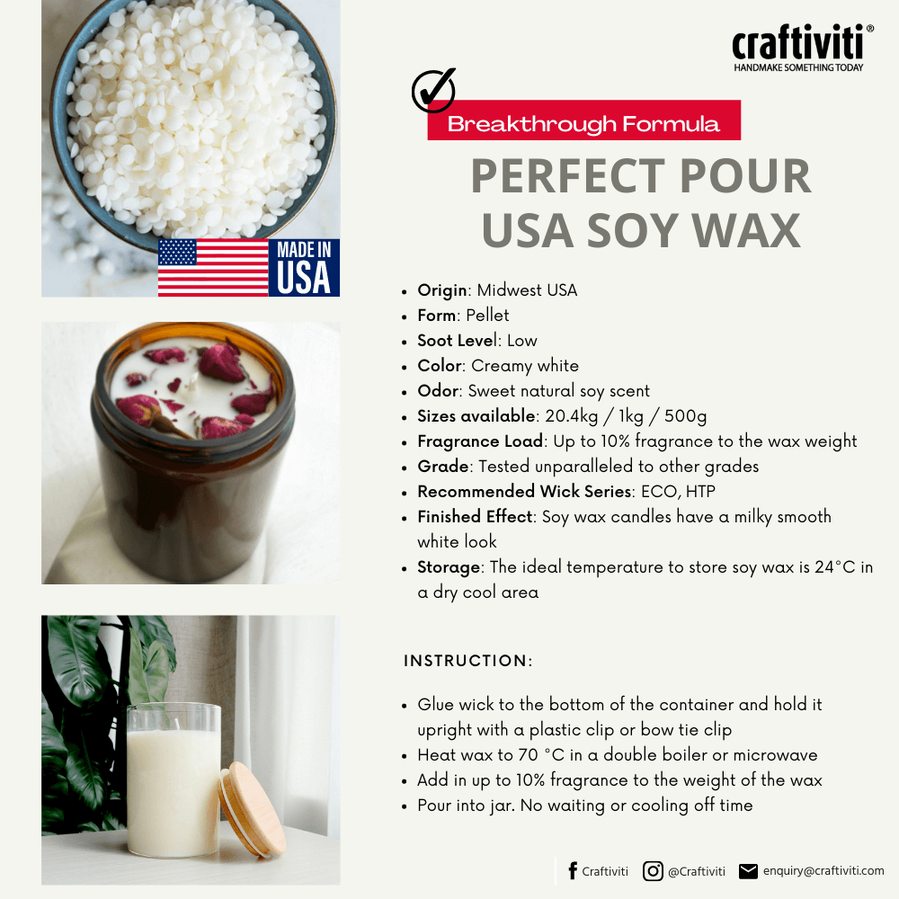 Perfect Pour U.S.A. Soy Wax