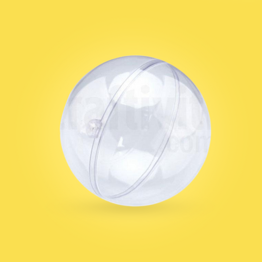 Plastic Bubble Mold - Round - Clear - 5pcs