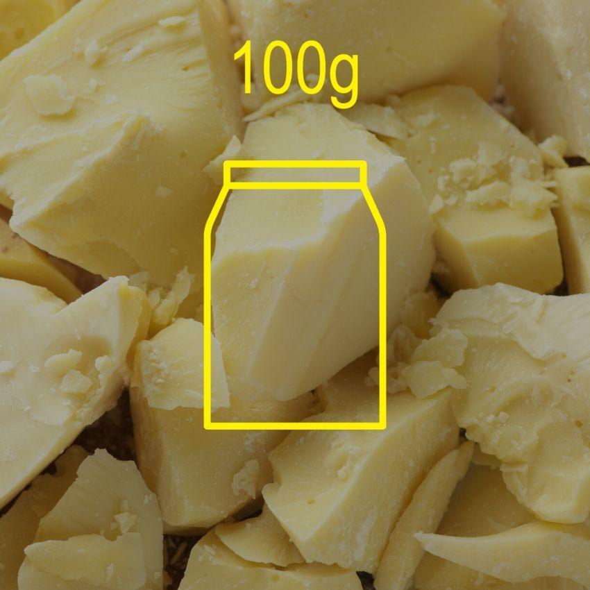 Pure Prime Pressed Virgin Cocoa Butter (Unrefined) 100g Ingredients - Craftiviti