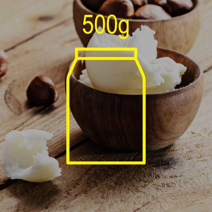 Refined Shea Butter (Sweden) 500g Ingredients - Craftiviti