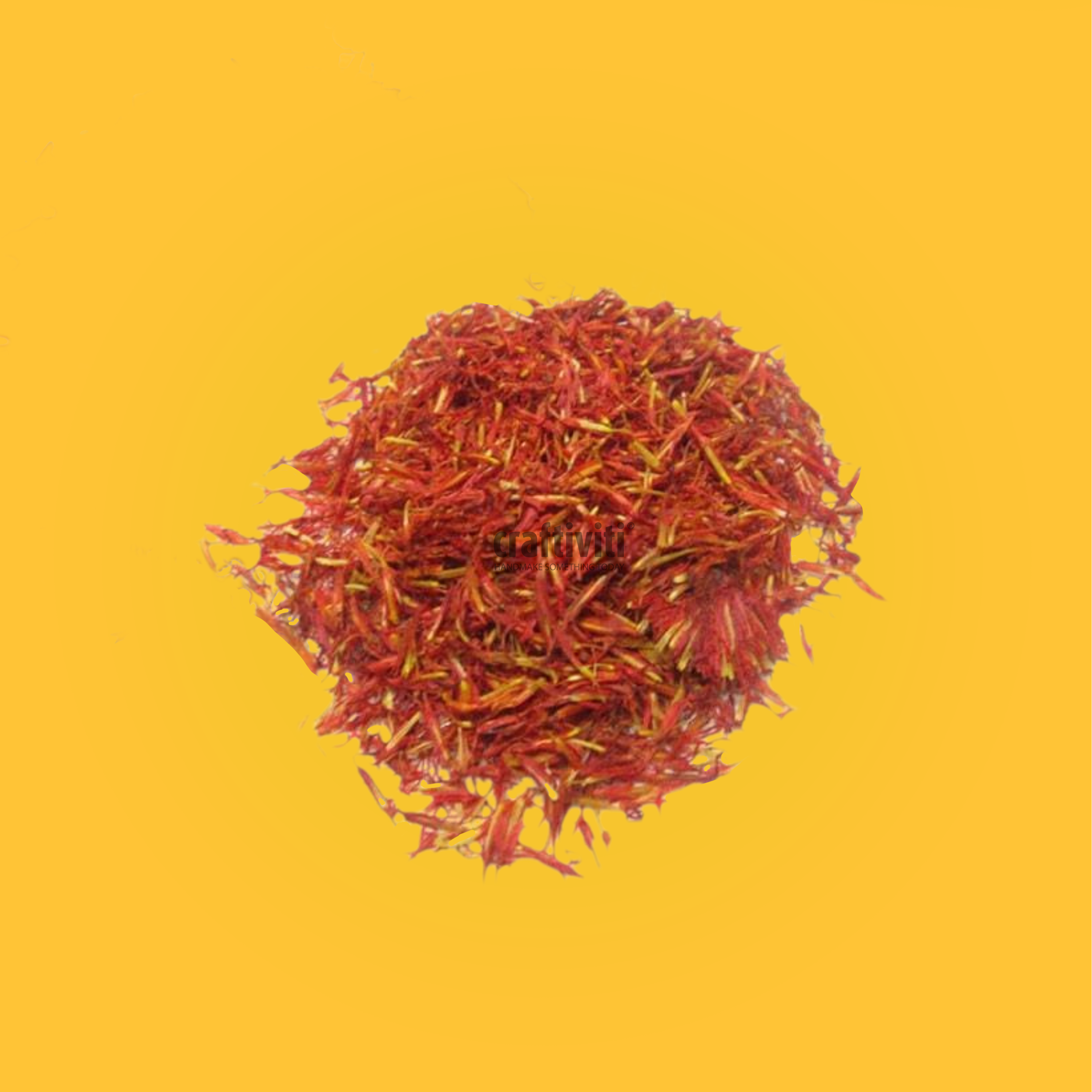 Safflower Petals - 50g Ingredients - Craftiviti
