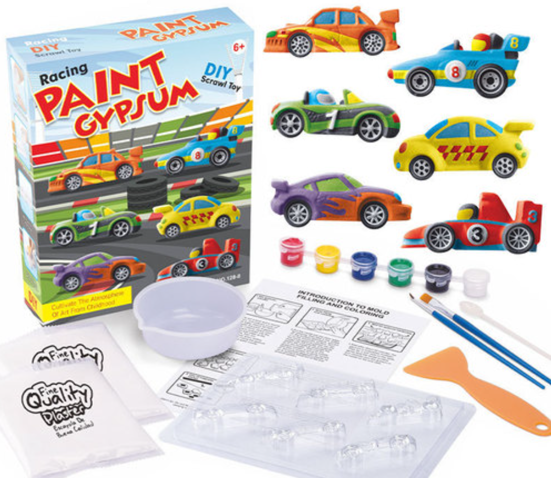 Racing Car - Paint Gypsum Kit