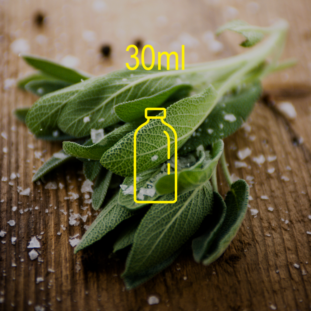 Sea Salt & Sage Fragrance Oil - 30ml Ingredients - Craftiviti