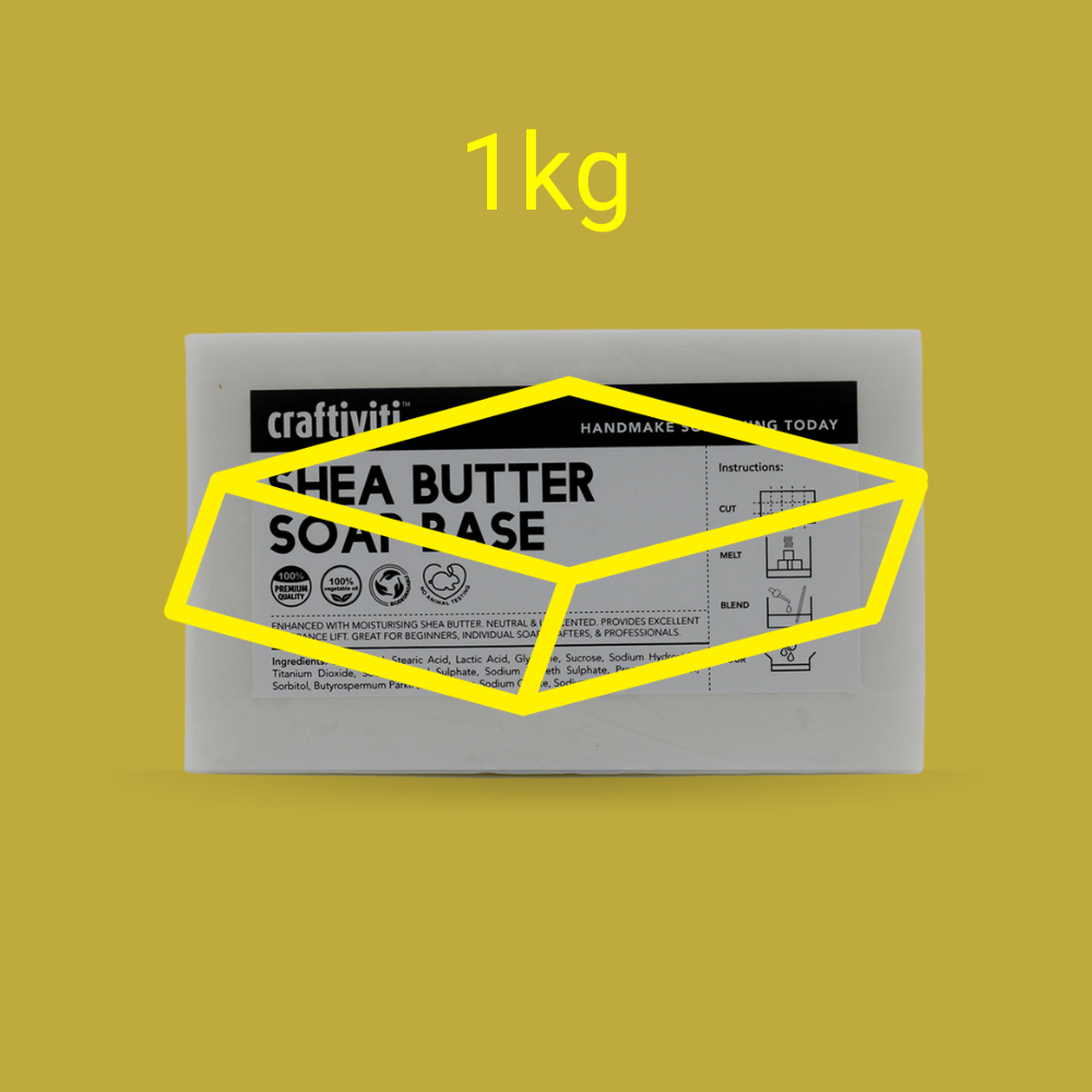 Shea Butter Soap Base - 1kg