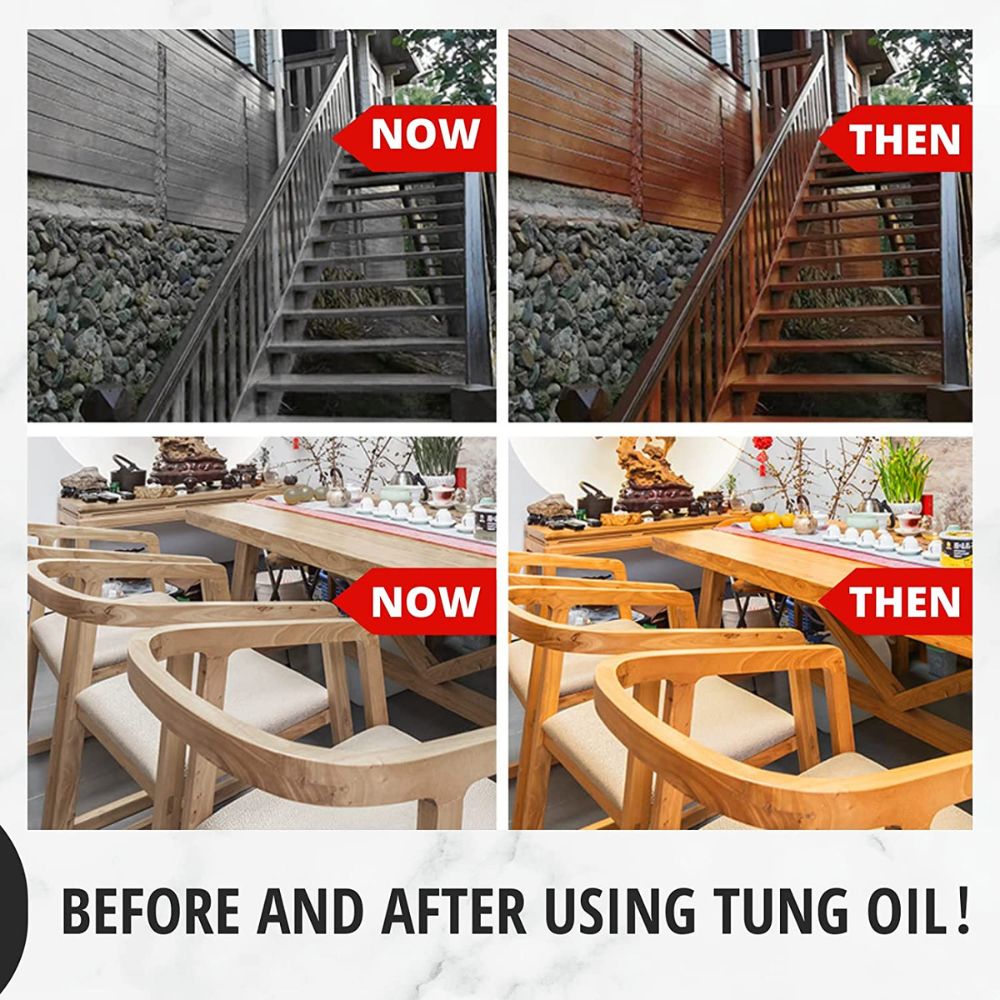 Tung Oil (China Wood Oil) - Cold Pressed