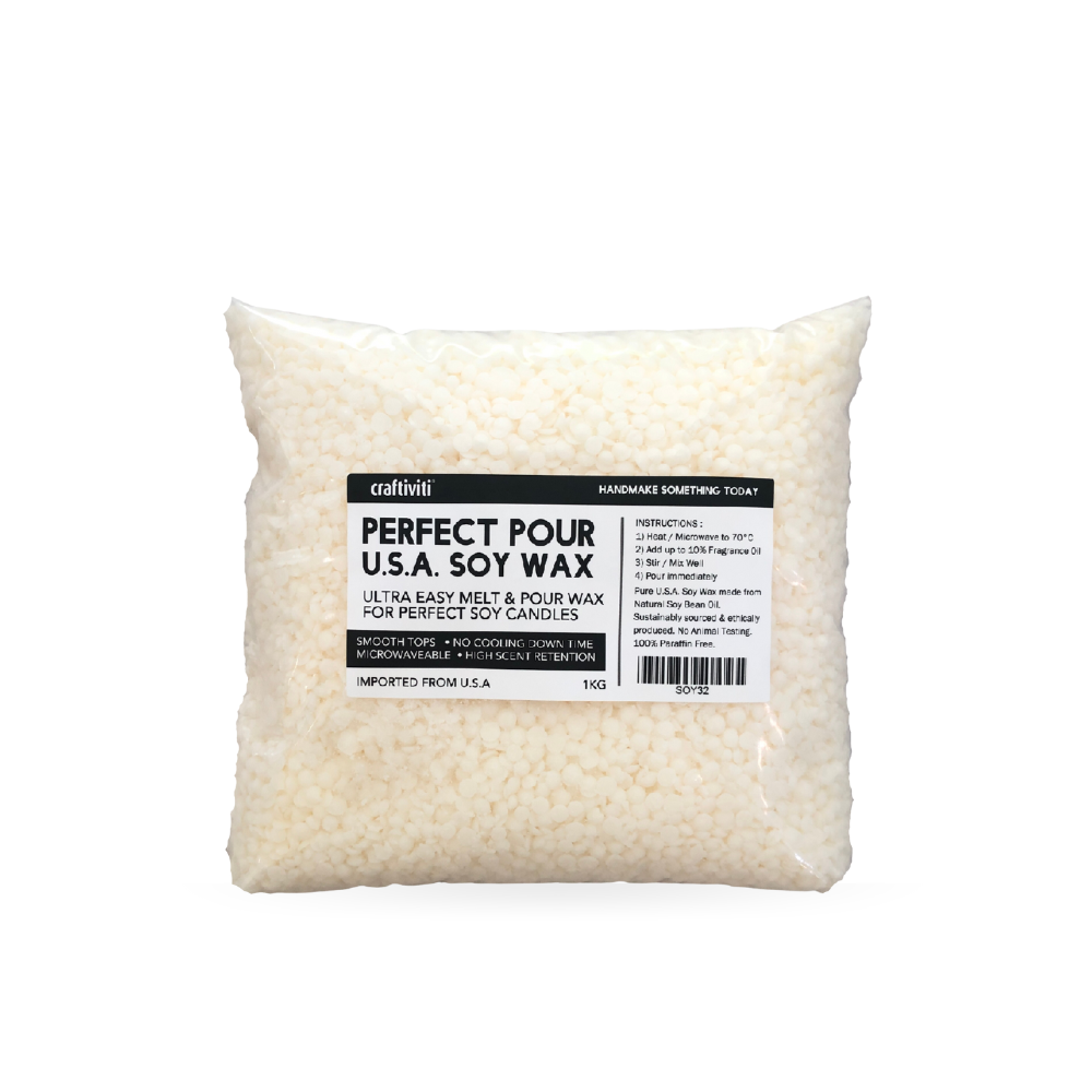 Perfect Pour U.S.A. Soy Wax Ingredients - Craftiviti