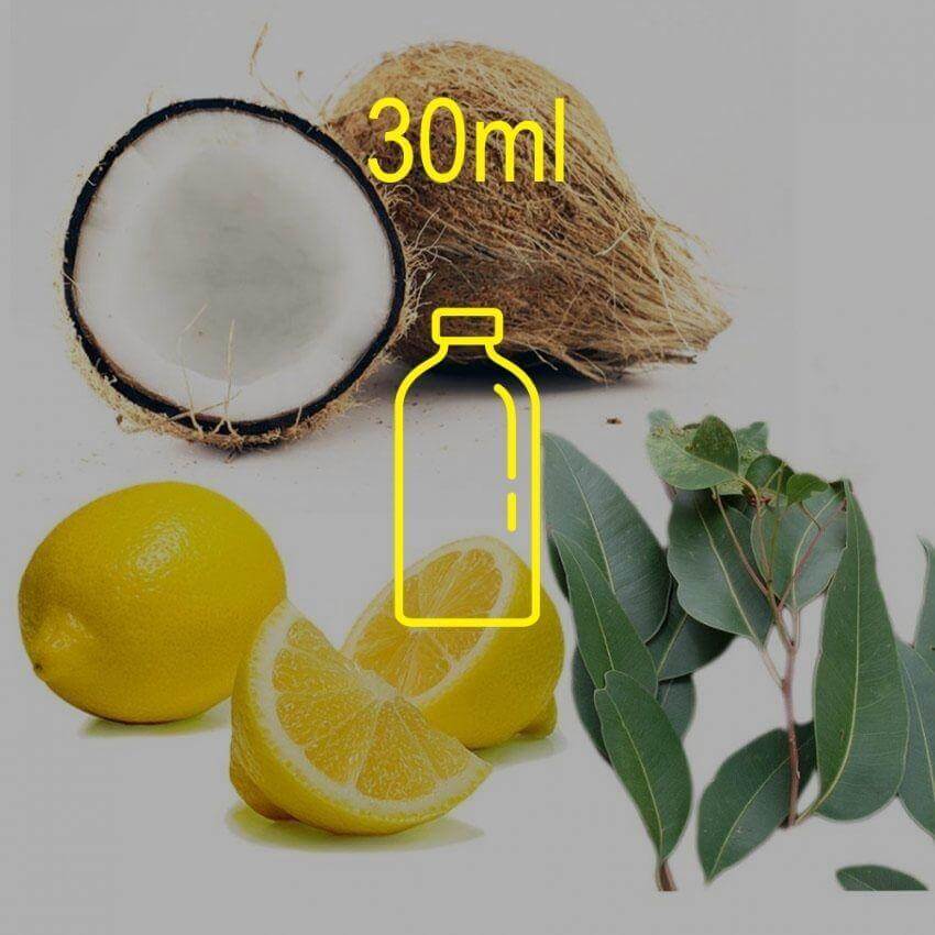Coco Lemon Eucalyptus Fragrance Oil - 30ml Ingredients - Craftiviti