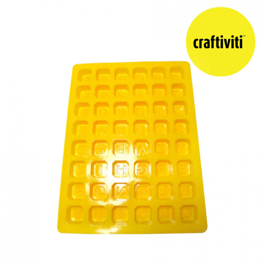 Alphabet Cube Mold Molds - Craftiviti