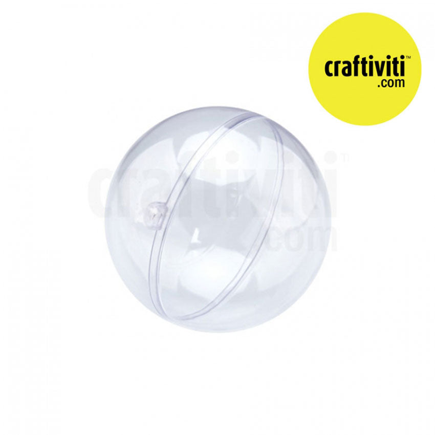 Plastic Bubble Mold - Round - Clear - 5pcs Tools - Craftiviti