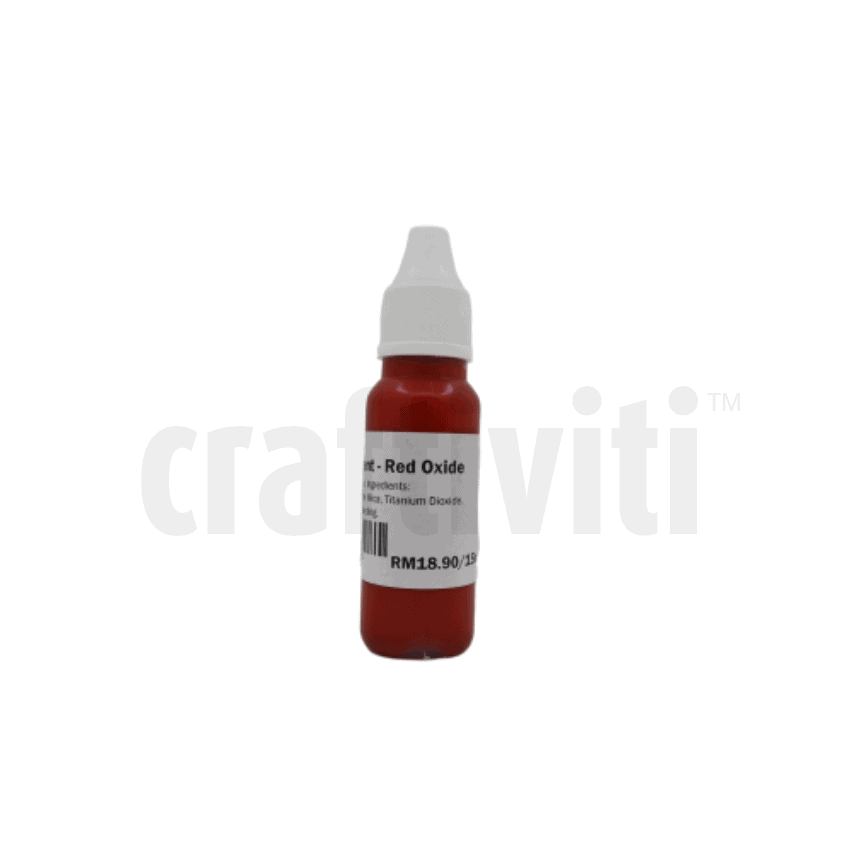 Liquid Soap Pigment 100ml - Red Oxide