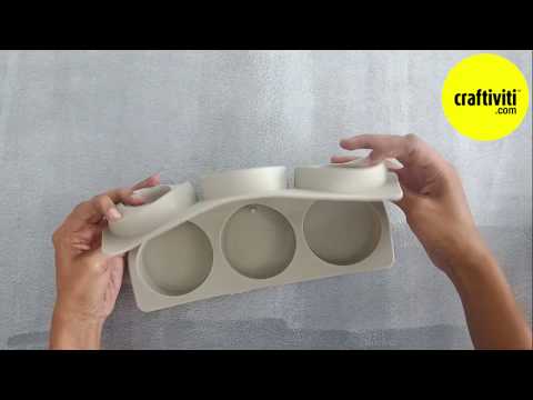 Wax Sachet Silicone Mold Round bars