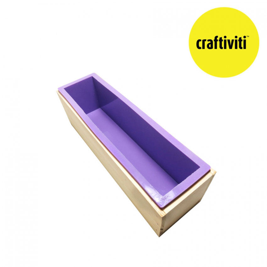 Soap Loaf with Wooden Box - 1200g Molds - Craftiviti